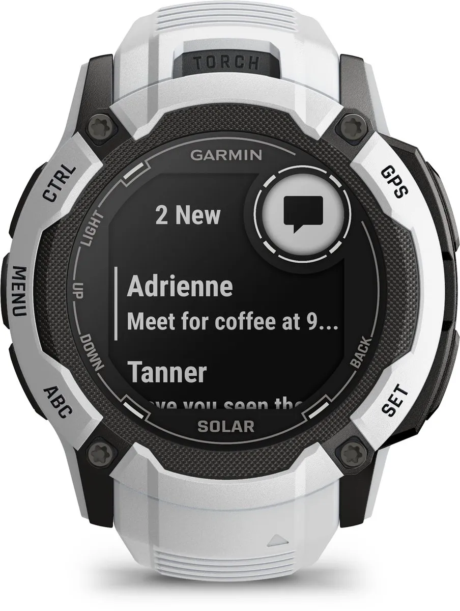 Garmin Instinct 2X Solar Smartwatch - Wit - 50mm