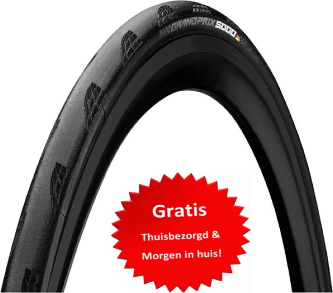 Continental Grand Prix 5000 Buitenband 28 Inch 25-622 - Zwart