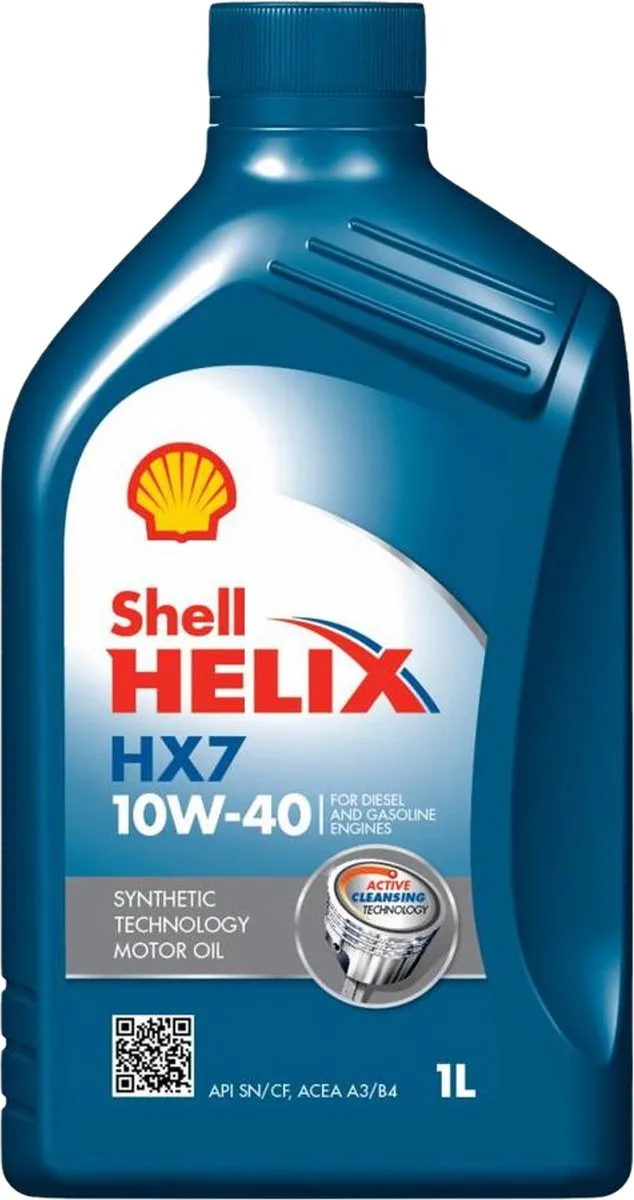 Shell Helix HX7 10W40 Motorolie 1L