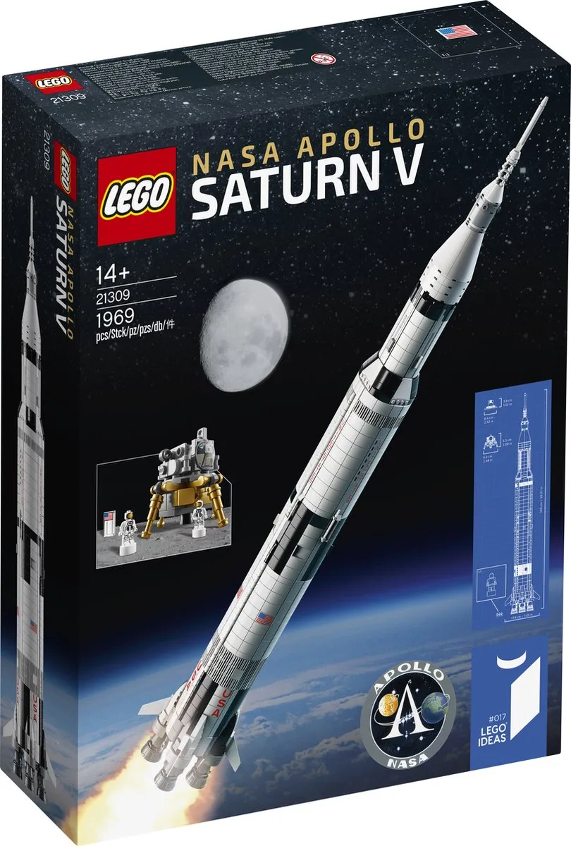LEGO Ideas NASA Apollo Saturn V 21309