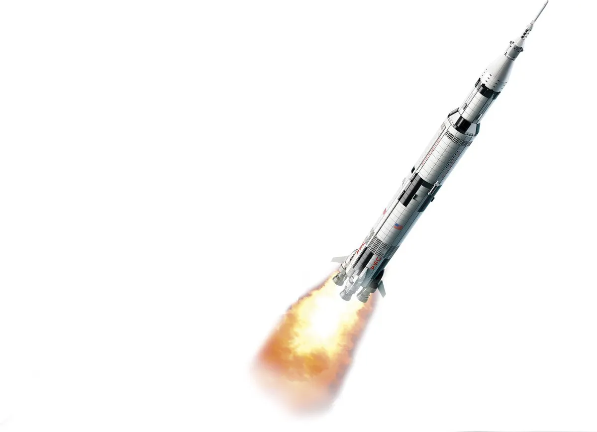 LEGO Ideas NASA Apollo Saturn V 21309 - 1969 Stukken