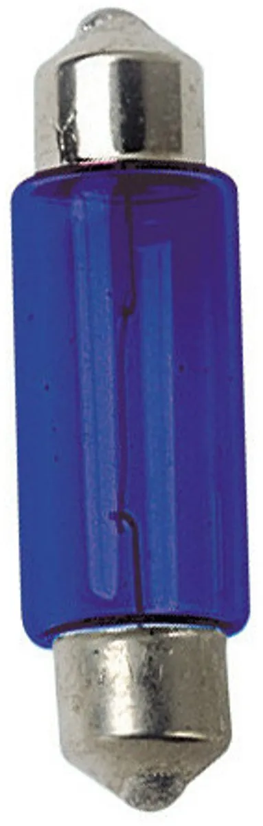 Lampa Buislamp C5W Blauw 5W