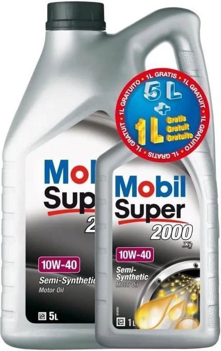 Mobil Super 2000 X1 10W40 Motorolie