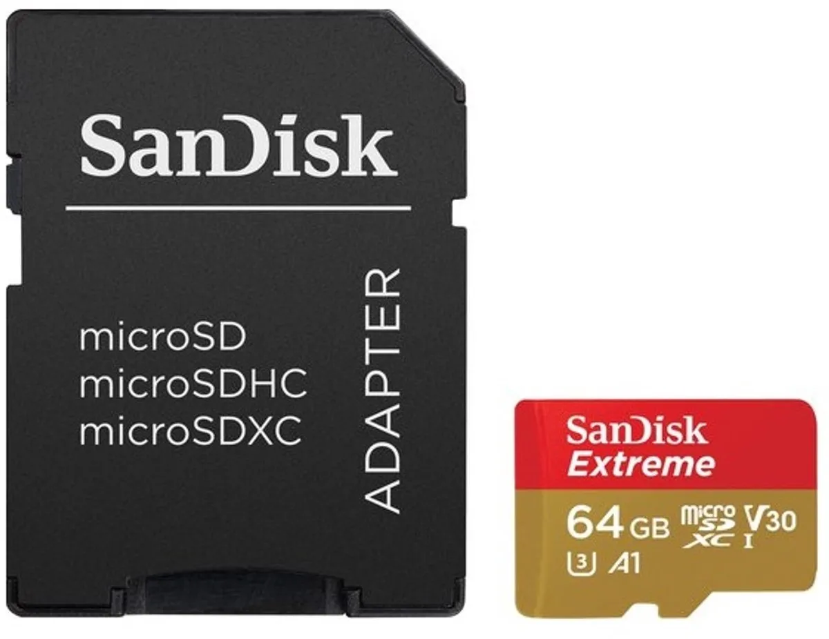 SanDisk Extreme MicroSDXC SDSQXA2-064G-GN6AA 64GB