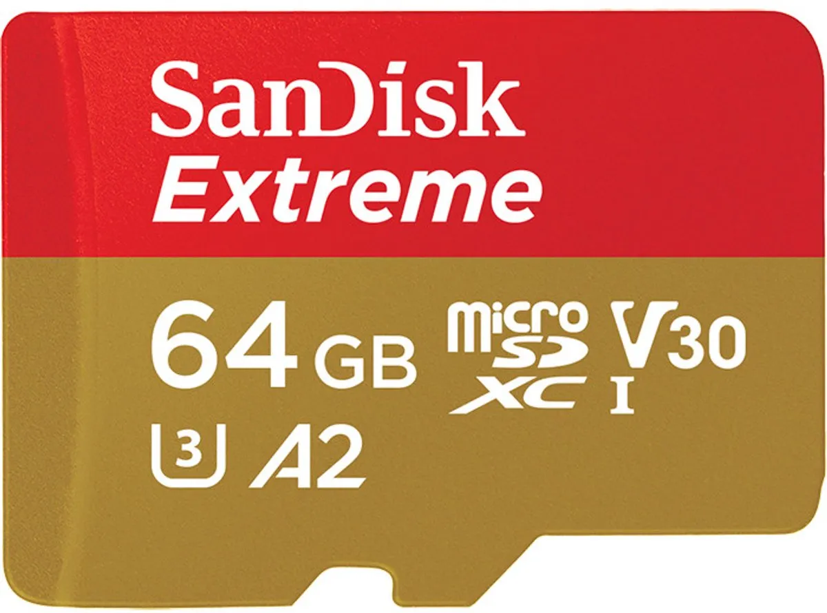 SanDisk Extreme MicroSDXC SDSQXA2-064G-GN6AA 64GB - 160MB/s