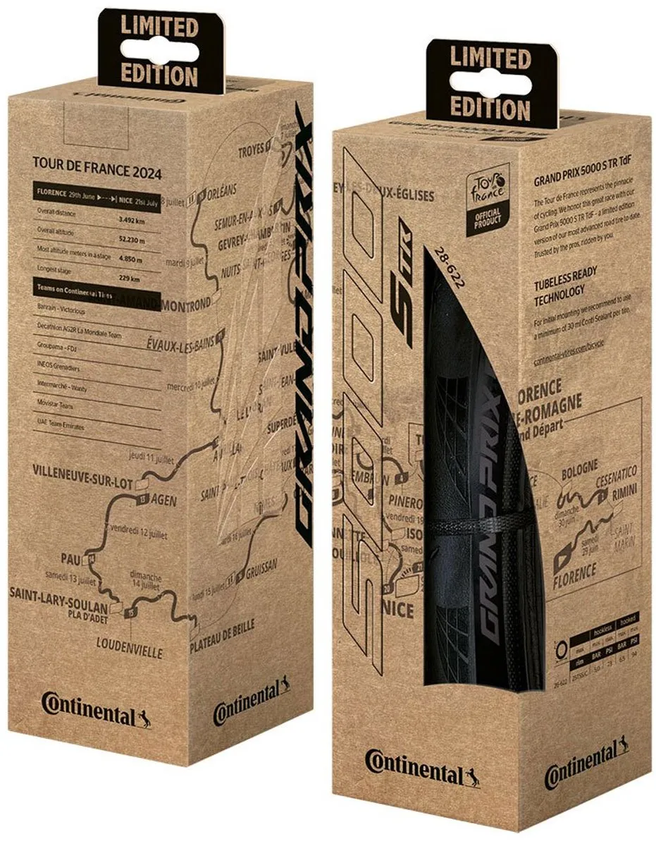 Continental Grand Prix 5000 S TR 700x28C - Zwart - afbeelding 2 van 6