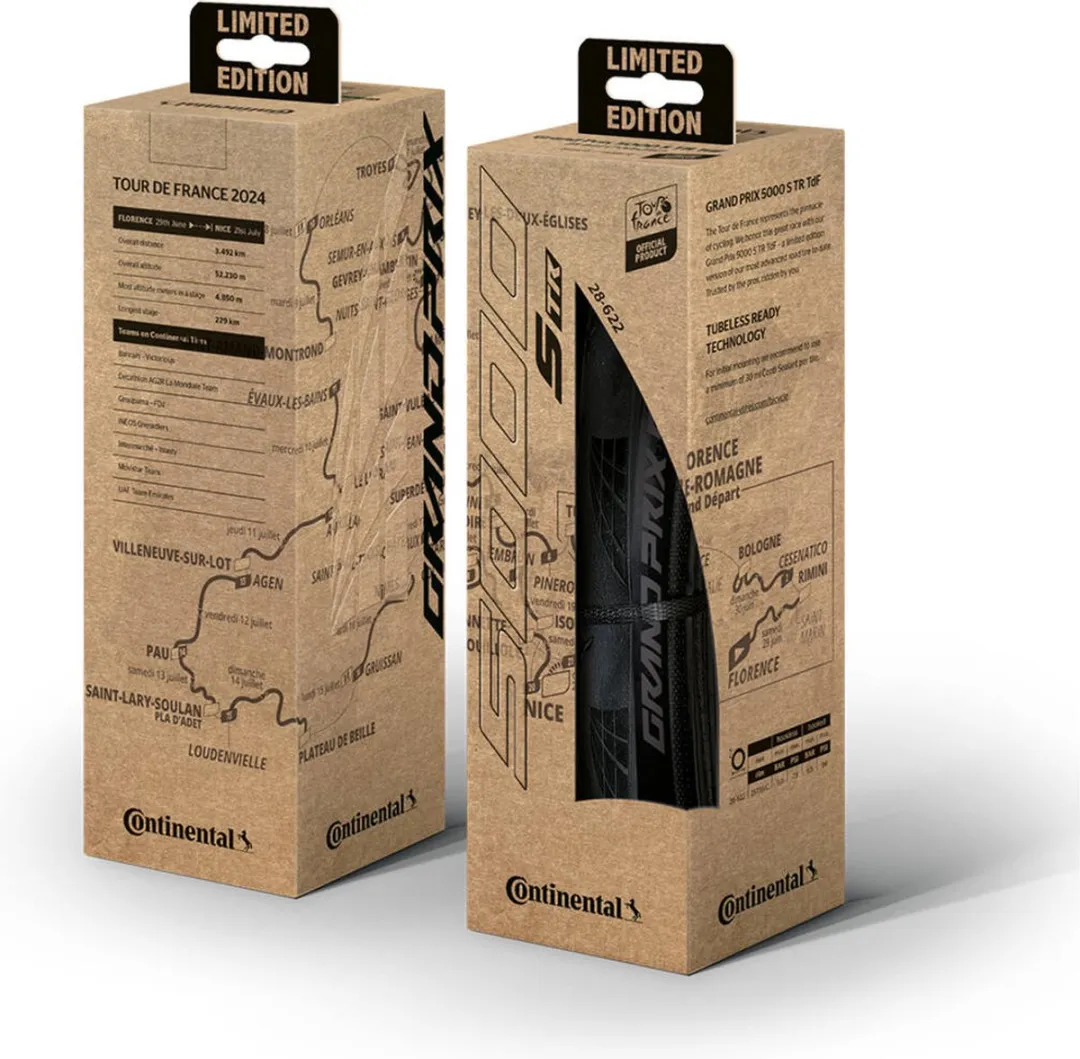 Continental Grand Prix 5000 S TR 700x28C - Zwart - afbeelding 3 van 6