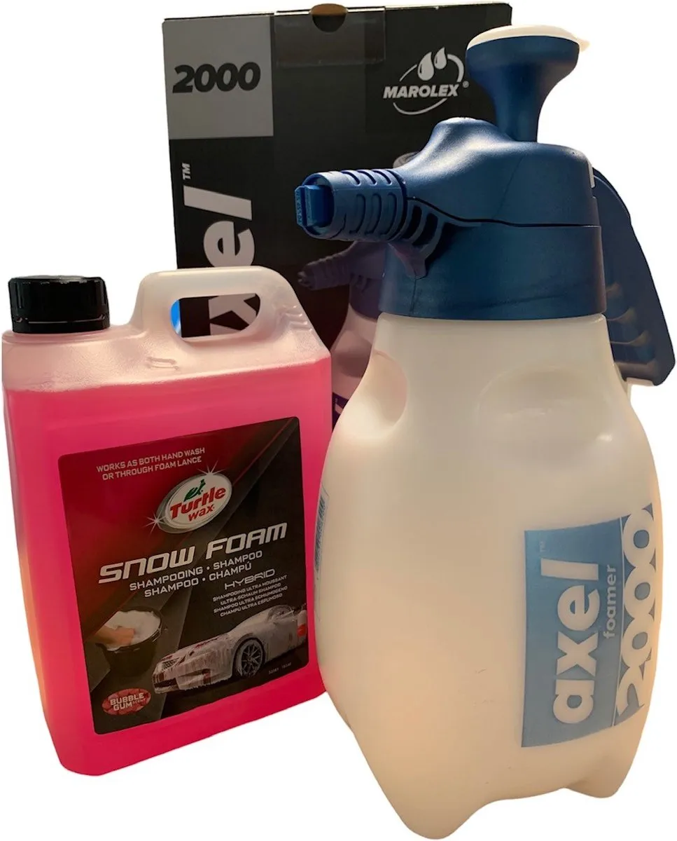 Turtle Wax Hybrid Snowfoam Handfoam Set 2x2.5L