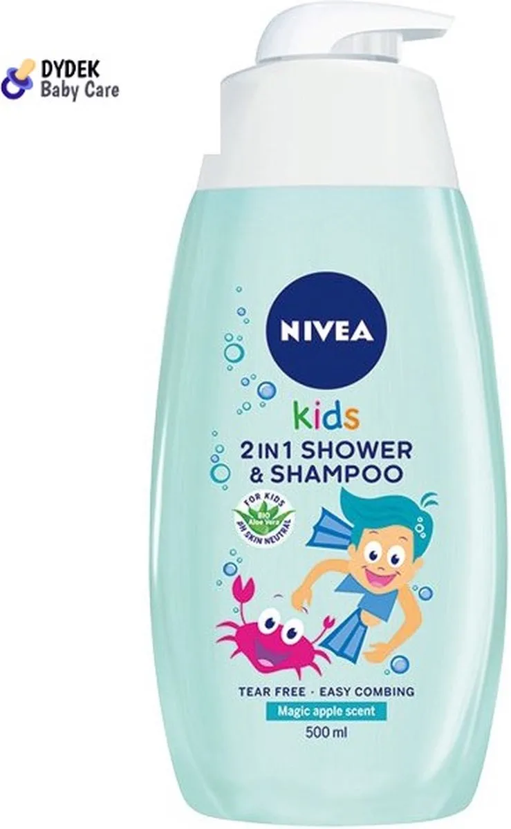 NIVEA Kids Body Wash 2-in-1 About Apple Caramel 500ml