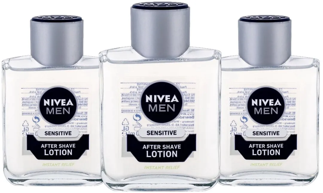 NIVEA After Shave Lotion Sensitive 3x100ml