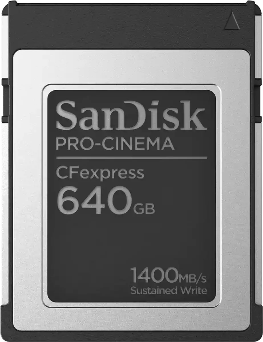 SanDisk CF Express Pro Cinema 640GB SDCFEC-640G-GN4NN