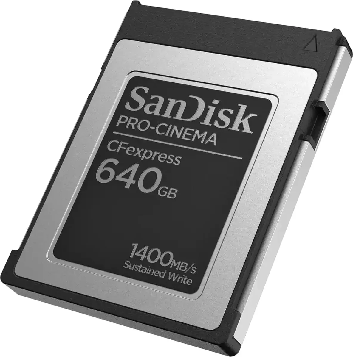 SanDisk CF Express Pro Cinema 640GB SDCFEC-640G-GN4NN - afbeelding 2 van 4