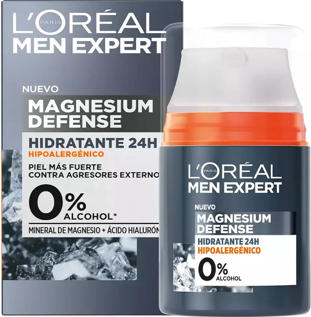 L'Oréal Paris Make Up Men Expert Magnesium Defense Gezichtscrème 50ml