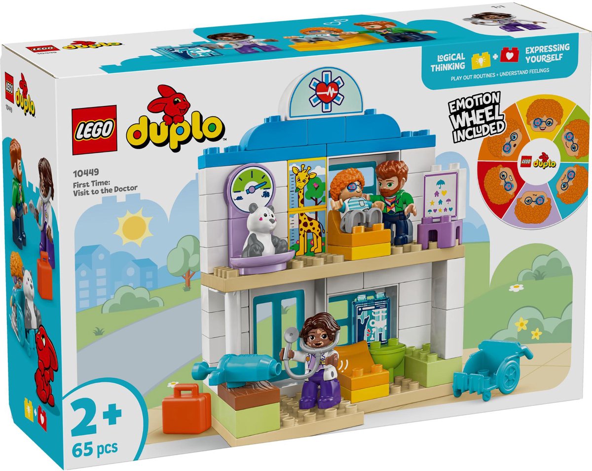 LEGO DUPLO Stad Voor het eerst naar de dokter - 10449