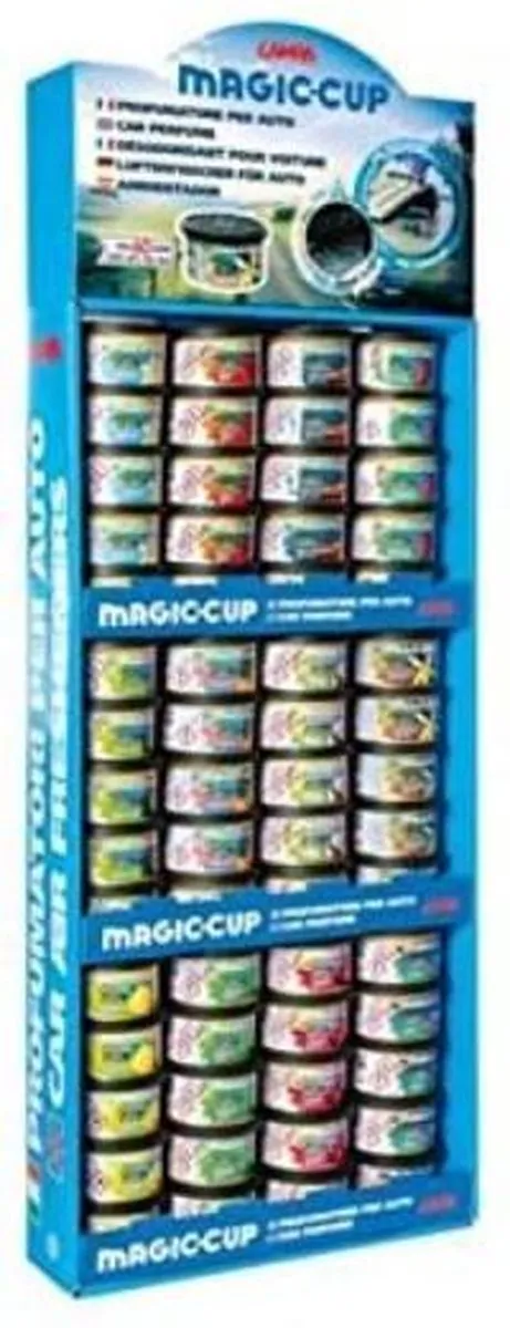 Lampa Magic-Cup Geurblikjes Wanddisplay - 60 Stuks