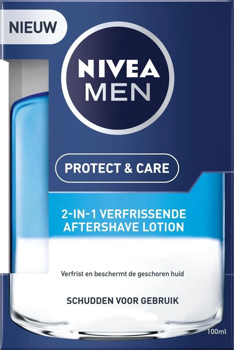 NIVEA MEN Protect & Care 2-in-1 Aftershave Lotion 100ml