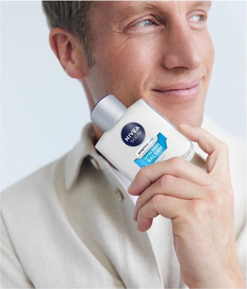 NIVEA Men Sensitive Cooling Aftershave Balsem - 6x100ml