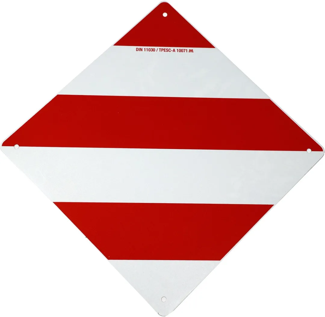 Carpoint Lange Lading Bord 43x43cm - Rood/Wit