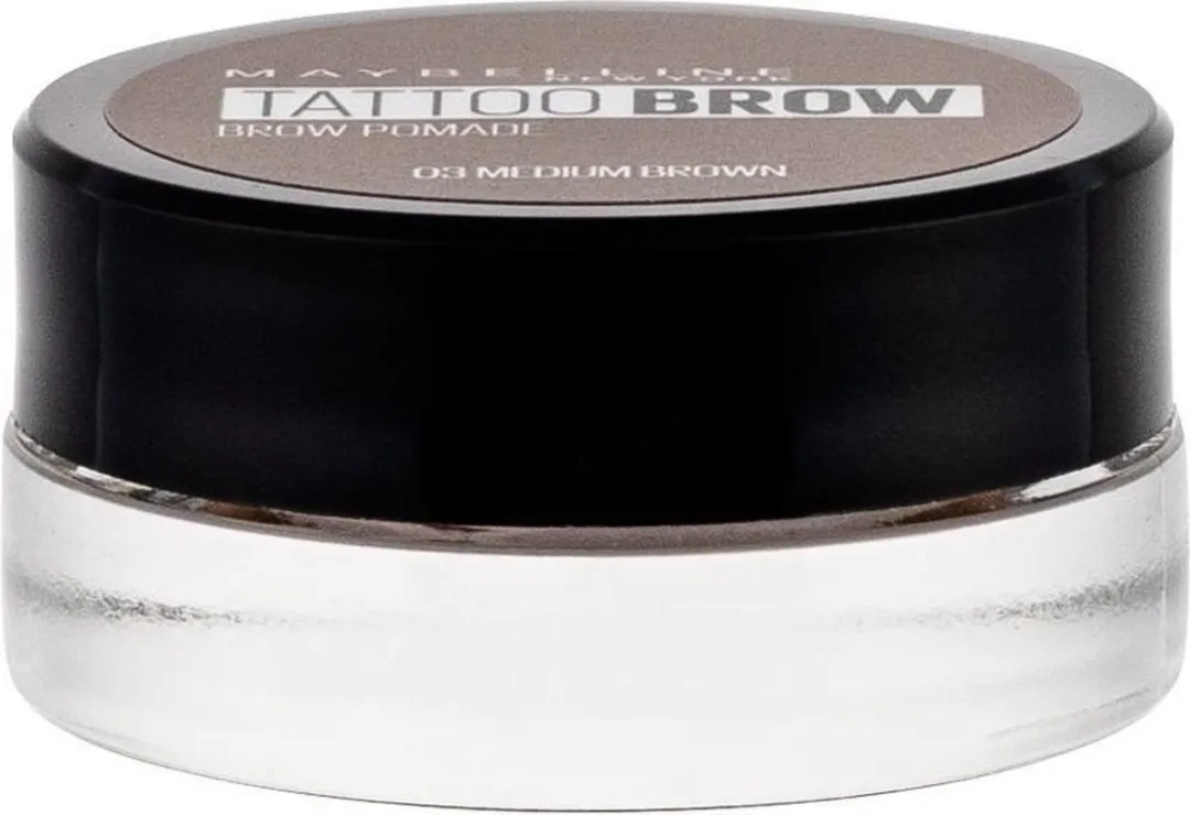 Maybelline Tattoo Brow Pomade Pot Medium Brown 4g