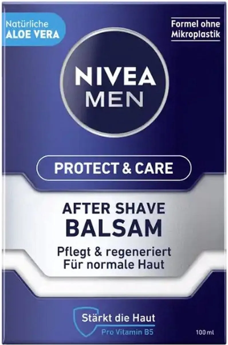 NIVEA MEN Protect & Care Aftershave Balsem 3x100ml