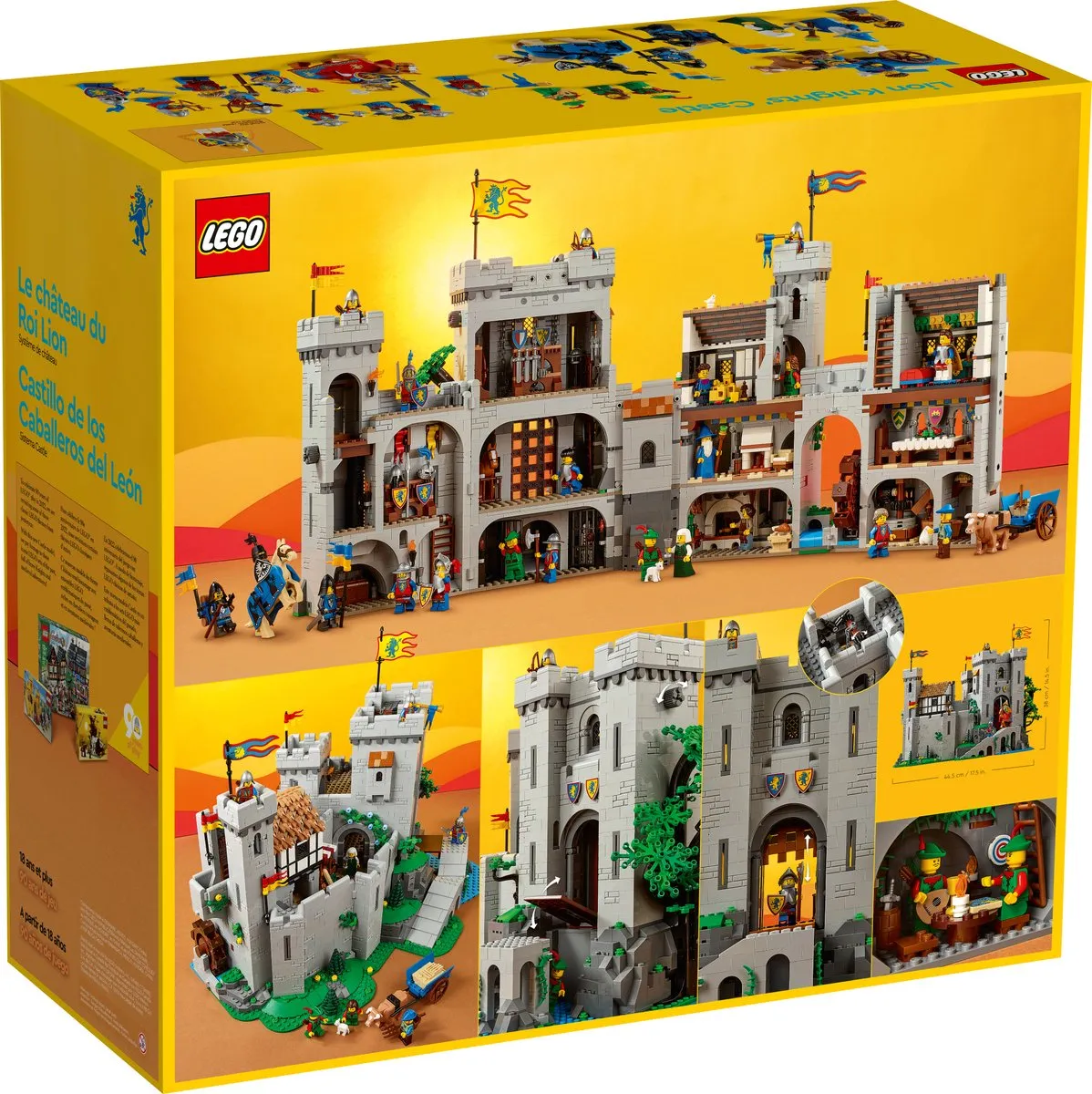 LEGO 10305 Leeuwenridders Kasteel - 4514 Stukken - 22 Minifiguren