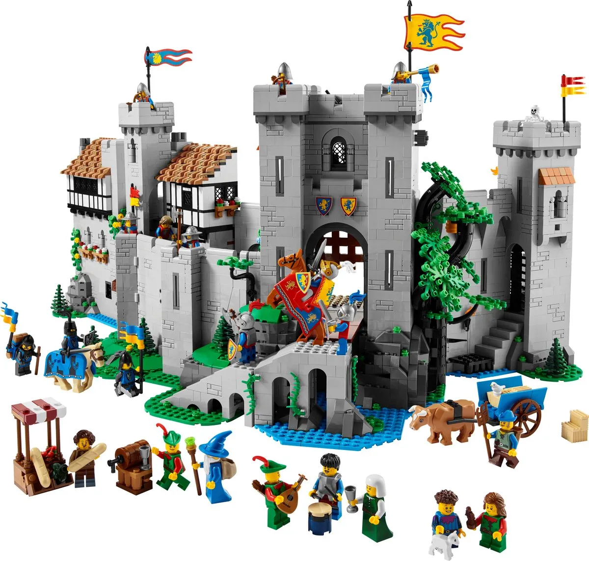 LEGO 10305 Leeuwenridders Kasteel - 4514 Stukken - 22 Minifiguren