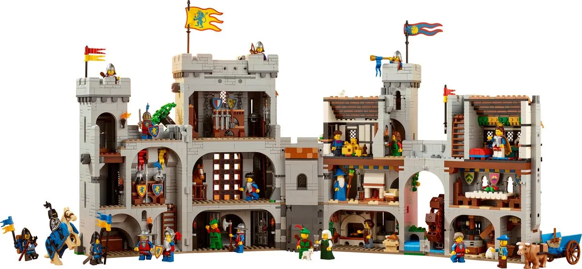LEGO 10305 Leeuwenridders Kasteel - 4514 Stukken - 22 Minifiguren - afbeelding 6 van 6