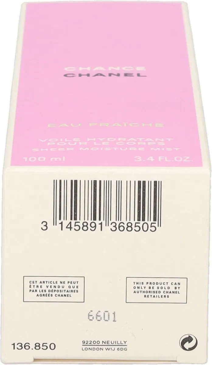 Chanel Chance Eau Fraîche Body Mist 100ml - afbeelding 6 van 6