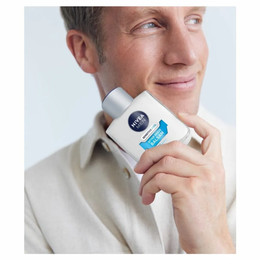 NIVEA Men Sensitive Cooling Aftershave Balsem - 3x100ml