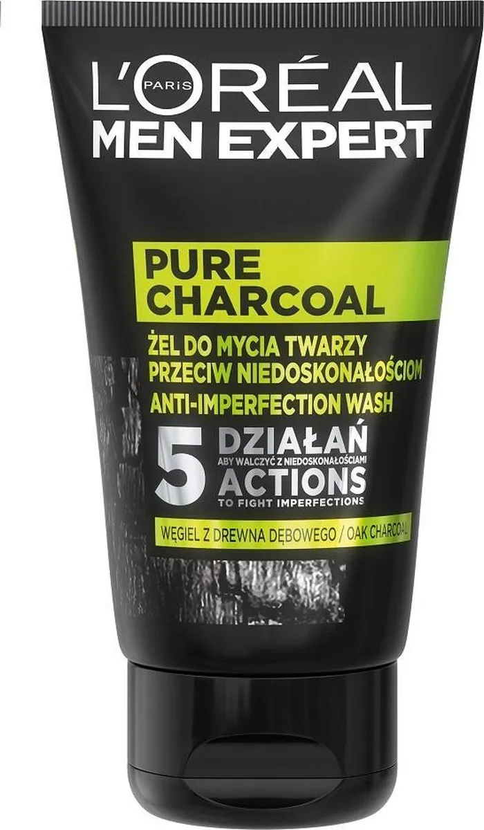 L'Oréal Paris Men Expert Pure Charcoal Gezichtsreiniger 100ml
