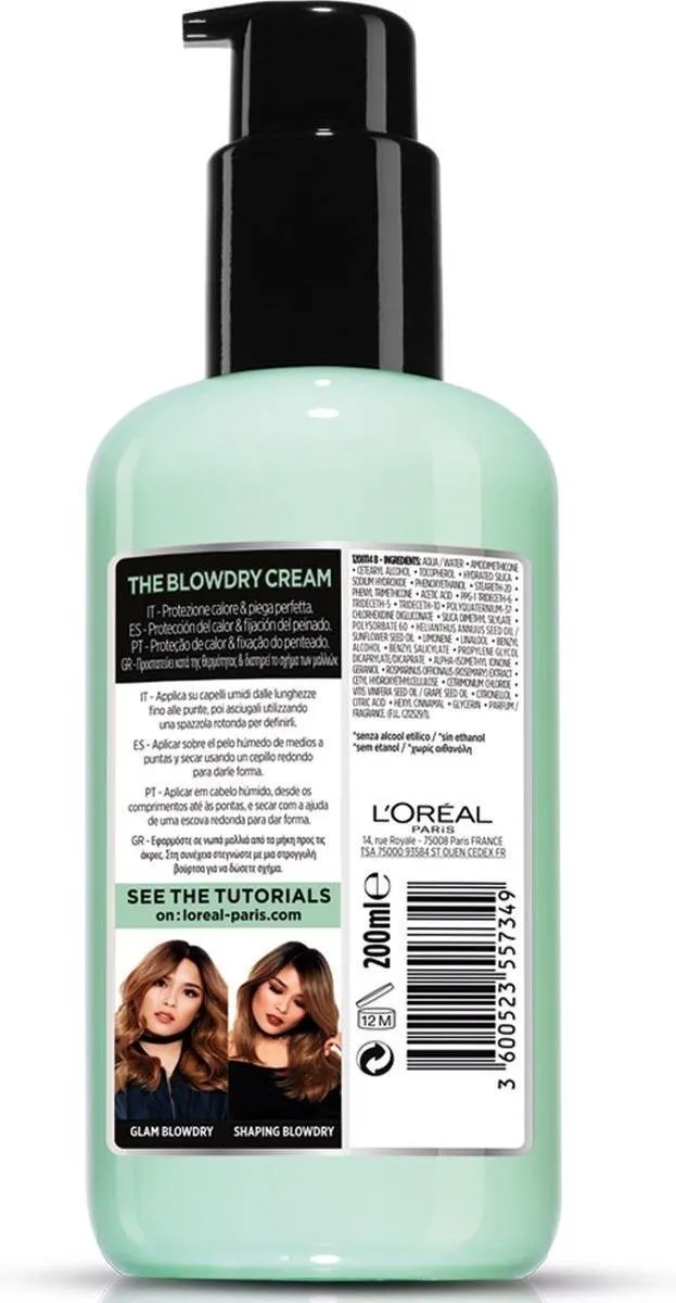 L'Oréal Paris The Blowdry Milk Styling Gel 240ml