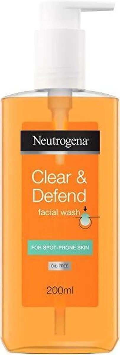 Neutrogena Clear & Defend Gezichtsreiniger 200ml