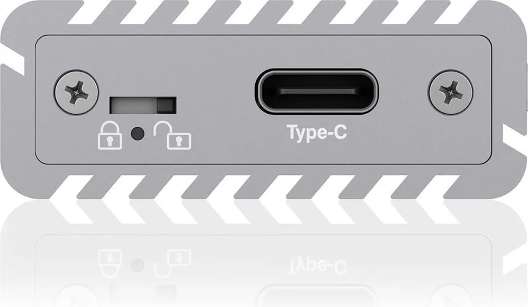 Icy Box M.2 NVMe SSD Behuizing USB 3.1 Gen2 10Gb/s - Koelsysteem