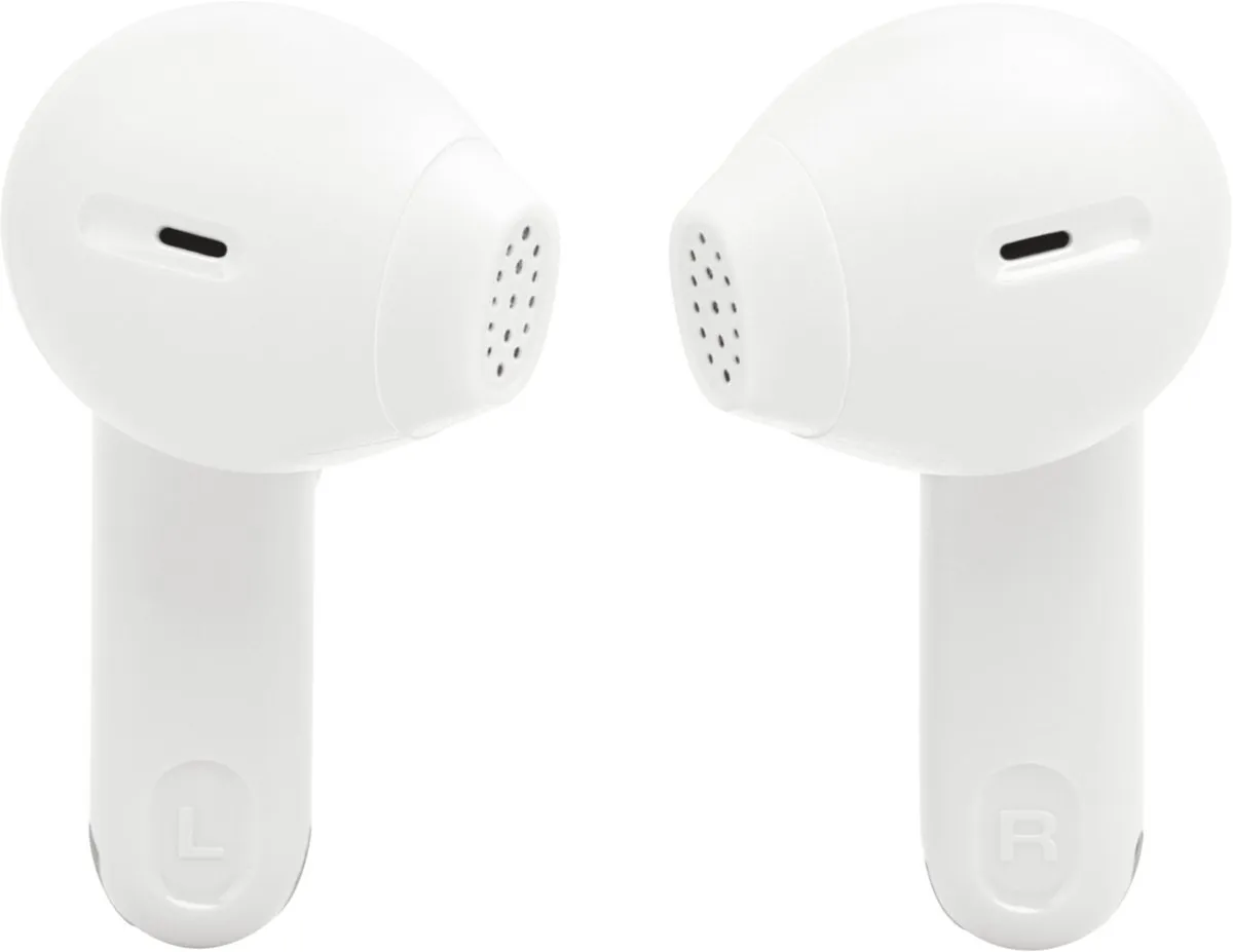 JBL Tune Flex 2 TWS Oordopjes - Noise Cancelling - 48 uur - IP54 - Wit - afbeelding 6 van 6