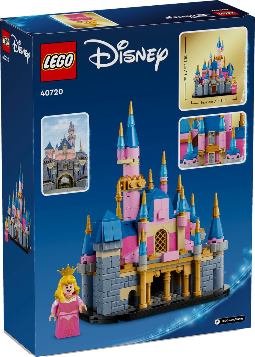 LEGO Disney 40720 - Mini Disney Kasteel van Doornroosje