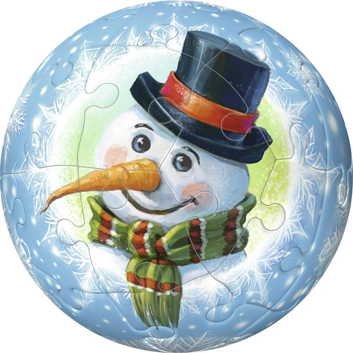 Ravensburger Puzzleball Kerstballen Set 27 Stuks - 4x27 Puzzelstukken