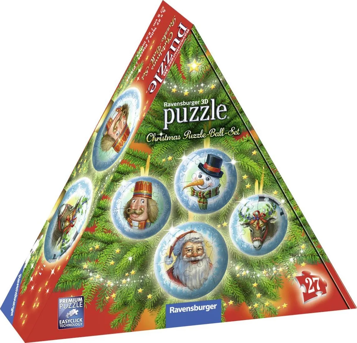 Ravensburger Puzzleball Kerstballen Set 27 Stuks