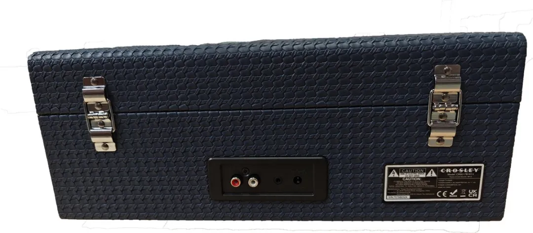 Crosley Voyager CR8017B-NY4 Platenspeler - Marine - Bluetooth - afbeelding 6 van 6
