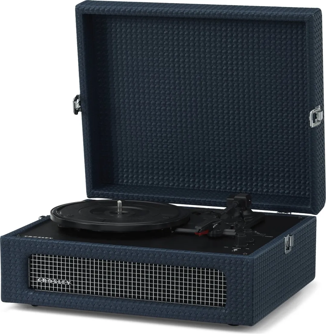 Crosley Voyager CR8017B-NY4 Platenspeler - Marine - Bluetooth - afbeelding 2 van 6