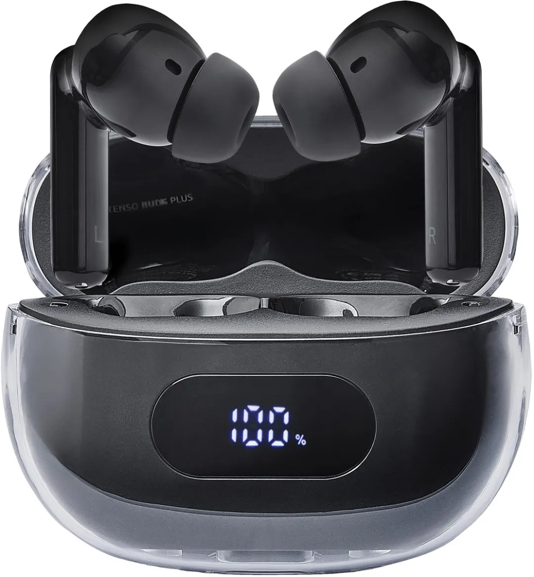 Intenso Buds Plus T310AE In-Ear Headphones - ANC - Zwart