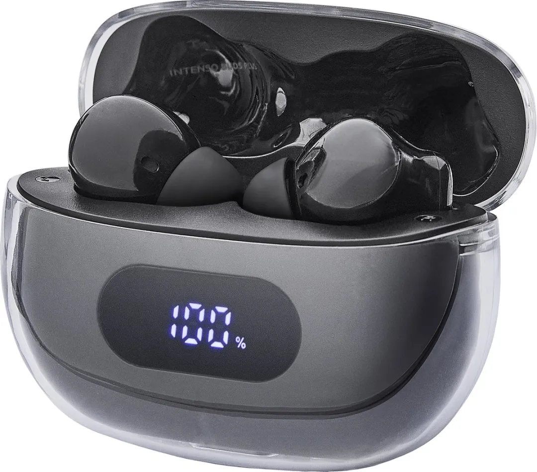 Intenso Buds Plus T310AE In-Ear Headphones - ANC - Zwart