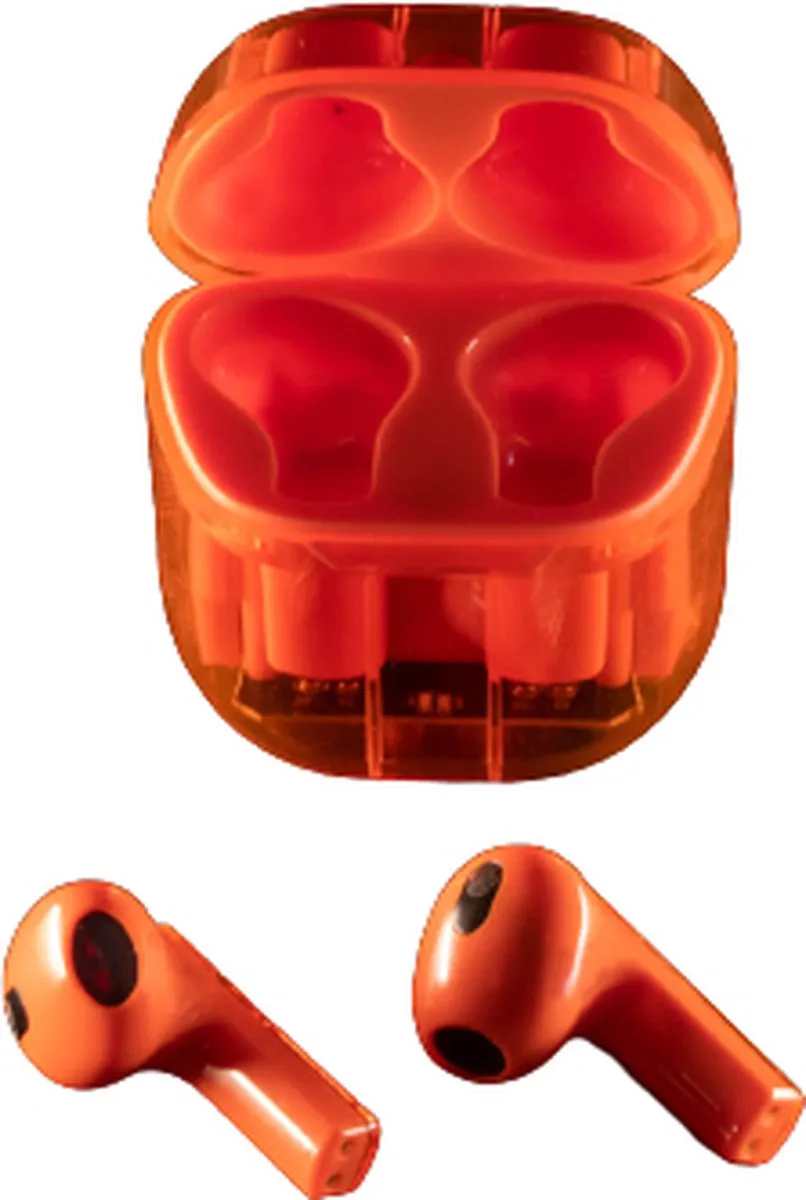 4Smarts SkyBuds Lucid 540285 Bluetooth Oordopjes - Oranje