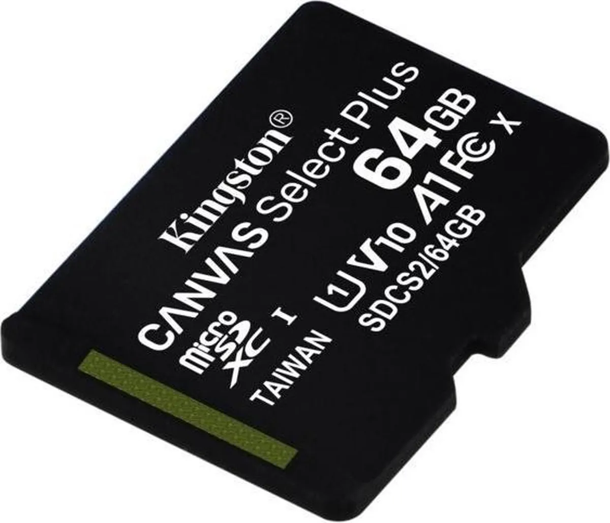 Kingston Canvas Select Plus SDCS2/64GB MicroSDXC 64GB