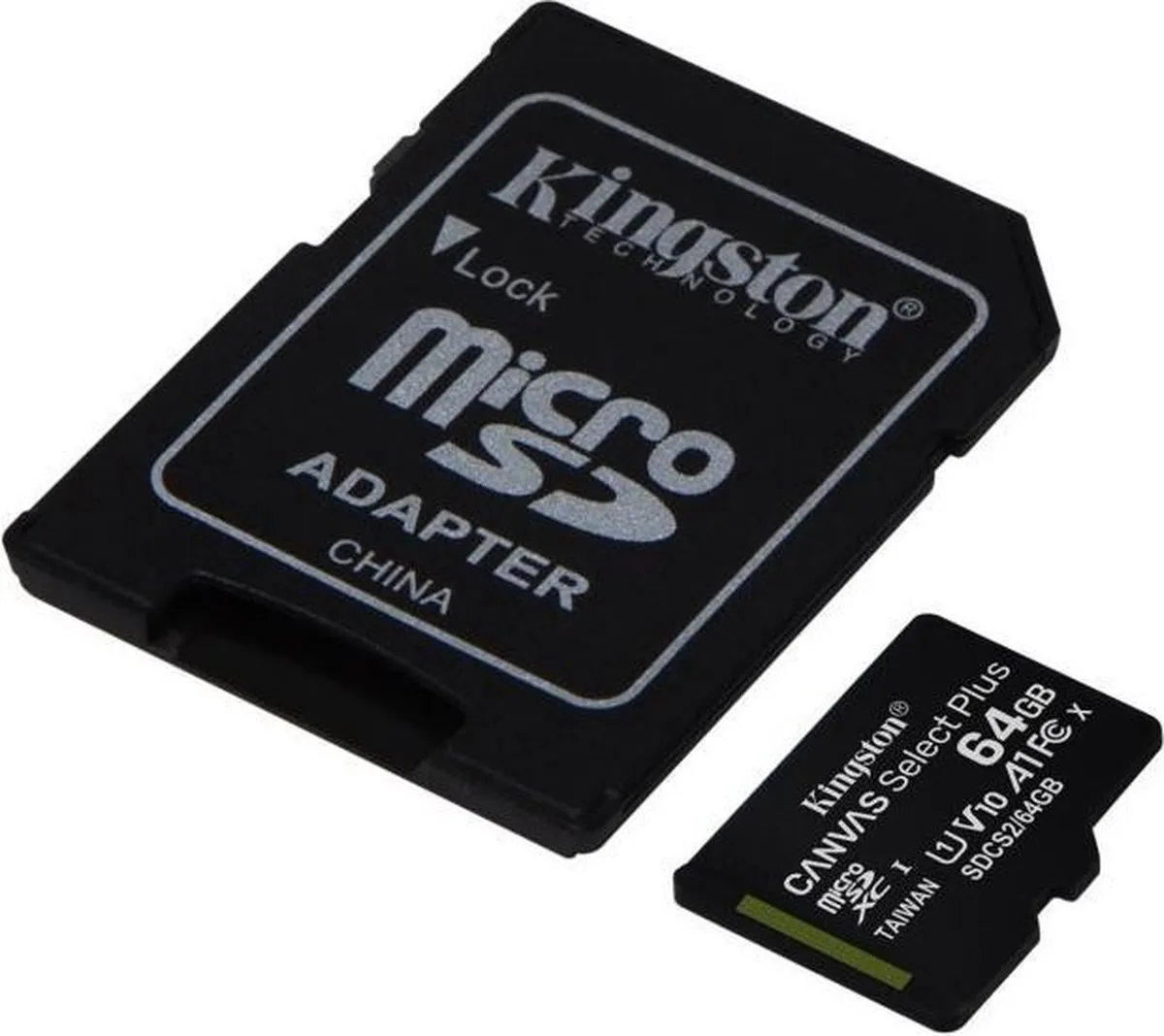Kingston Canvas Select Plus SDCS2/64GB MicroSDXC 64GB