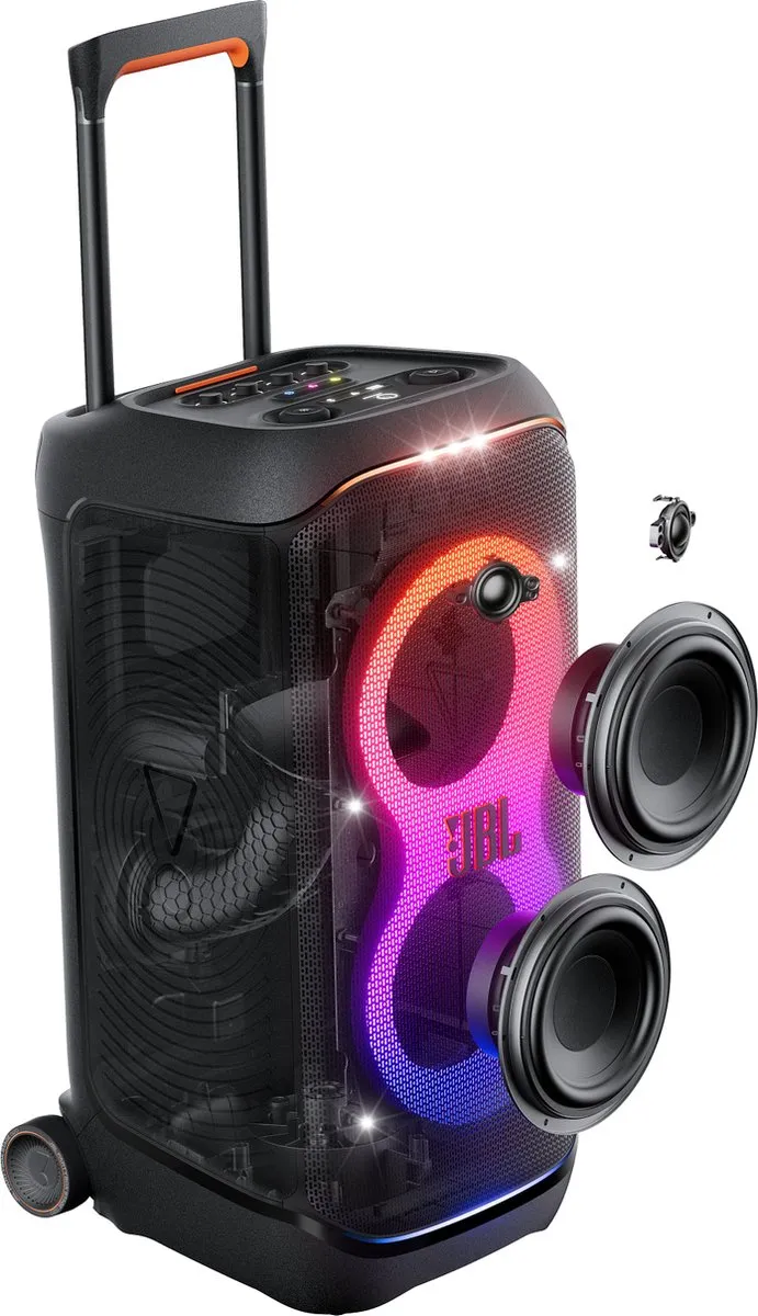 JBL PartyBox Stage 320 Draadloze Speaker - 240W - Zwart - afbeelding 6 van 6