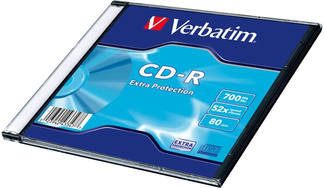 Verbatim CD-R DL 700MB 52x - Doos 1 Stuk