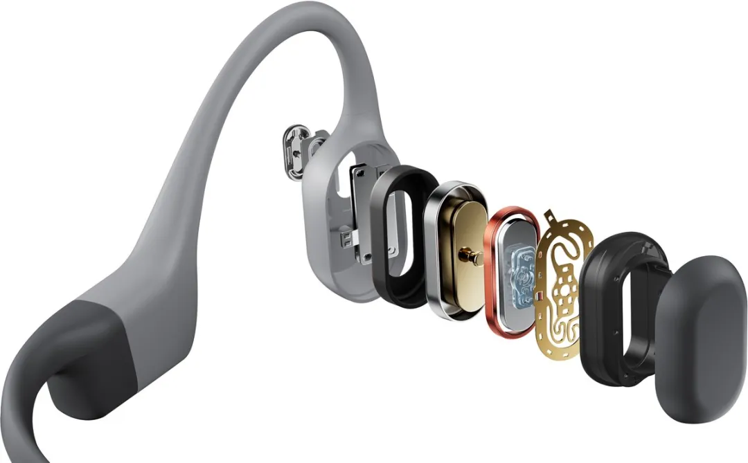 Shokz OpenSwim Pro S711-ST-GY USB-C Hoofdtelefoon - Grijs