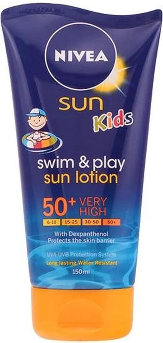 NIVEA SWIM & PLAY Zonnecrème SPF50+ 150ml