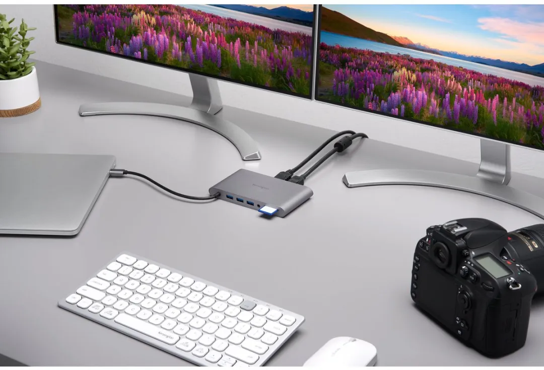 Kensington K33853WW USB-C Dock - 2x Video 85W Power Delivery - Zilver