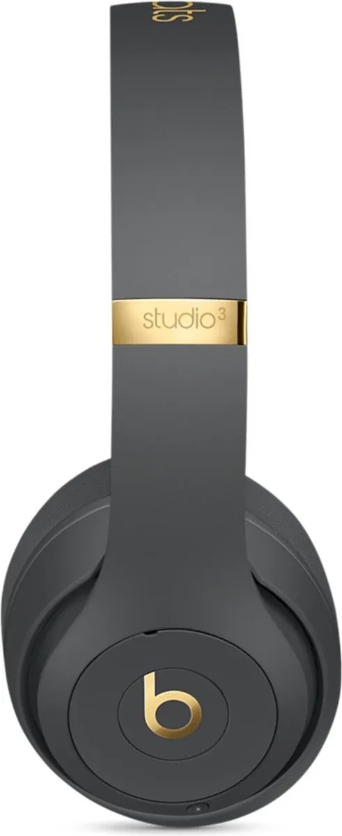Beats Studio3 MXJ92ZM/A Draadloze Over-Ear Koptelefoon - Grijs/Goud